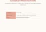 write a personalized guided meditation script for you