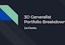 create 3d models for games and animations