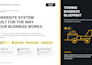 design a towing website for roadside assistance