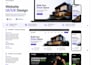 design a modern responsive website UI UX in figma