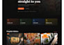 a restaurant website with online food ordering system