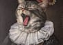 hand paint a custom oil portrait of your pet with free shipping