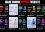 build fda compliant peptide website and research peptide ecommerce store and app