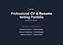 design a professional CV resume