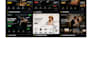 create a modern professional one page website