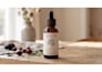 modern essential oil, dropper, and perfume bottle labels