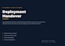 deploy your web app to AWS, digitalocean, railway, or heroku