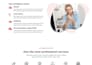 create a react landing page