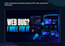 fix your website front end HTML CSS javascript react tailwind bugs