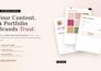 design a ugc portfolio website in canva,canva website and ugc website design