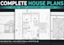create architectural floor plans elevations sections and roof plans
