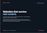 design a clean modern website UI design in figma