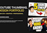design high CTR youtube thumbnails that get attention