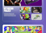 3d and 2d motion graphics lyric video