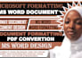 professionally edit, format, and design your microsoft word document