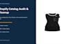 audit clean and organize your shopify product catalog and CSV