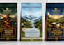 create coffee or tea packaging, coffee bag, pouch, label, mylar bag design