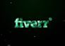 cinematic glossy logo and text intro animation