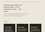 build a one page website for your business