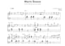 write a custom jazz piano solo with sheet music for your level