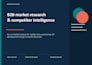 conduct b2b market research and competitor analysis
