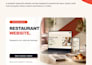 restaurant website development online ordering table reservation food menu