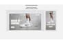 design luxury editorial landing page like stride in figma