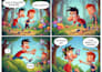 draw a custom cartoon comic strip for you