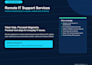 provide professional IT support and troubleshoot technical issues