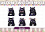 draw custom twitch emotes, chibi emotes, animated emotes, vtuber emotes for you