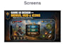 design a mobile game UI menus, hud, icons and buttons
