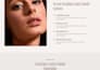 design beauty website, cosmetic website, salon website, spa website