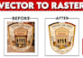 redraw logo to vector, convert image to vector, , vector tracing, vectorize