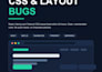 fix your css tailwind or responsive layout issues