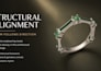 design 3d jewelry ring cad models for custom ring printing