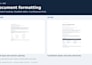 format polished word and PDF documents