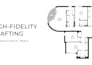draw uk aus standard real estate 2d floor plan in autocad