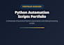 fix python bugs, debug errors, or optimize your scripts