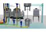 create 3d chemical plant, process equipment and engineering animation