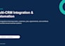 integrate your roofing or home service CRM API