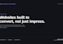 design and develop a fast responsive website