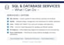 write sql queries, solve database problems and create er diagrams
