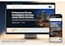 build a responsive custom coded website with HTML CSS and javascript