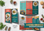 desgin a editable restaurant menu, menu board, food flyer,