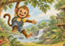 create cute cartoon characters for kids and children books