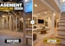 design your basement renovation, floor plan and photorealistic 3d render designs