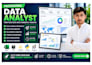 analyze your data using excel, sql, power bi and python