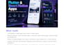 develop pro flutter and react mobile apps for android