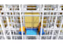 create industrial 3d warehouse automation and logistics animation