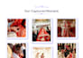 design an editable canva wedding website with rsvp